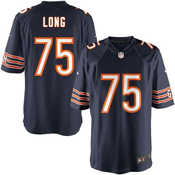 Nike Youth Chicago Bears #75 Kyle Long Team Color Game Jersey