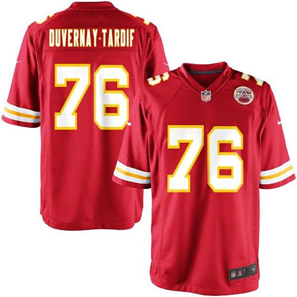 Nike Youth Kansas City Chiefs #76 Laurent Duvernay-Tardif Team Color Game Jersey