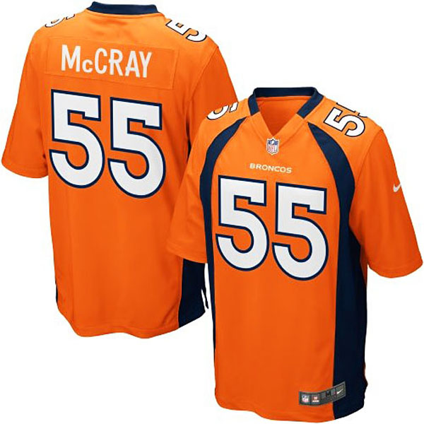 Nike Youth Denver Broncos #55 Lerentee McCray Team Color Game Jersey