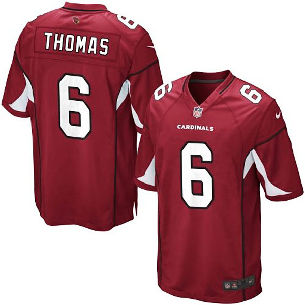 Nike Youth Arizona Cardinals #6 Logan Thomas Team Color Game Jersey