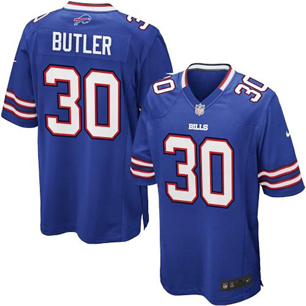 Nike Youth Buffalo Bills #30 Mario Butler Team Color Game Jersey