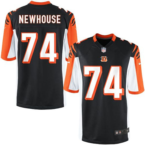 Nike Youth Cincinnati Bengals #74 Marshall Newhouse Team Color Game Jersey