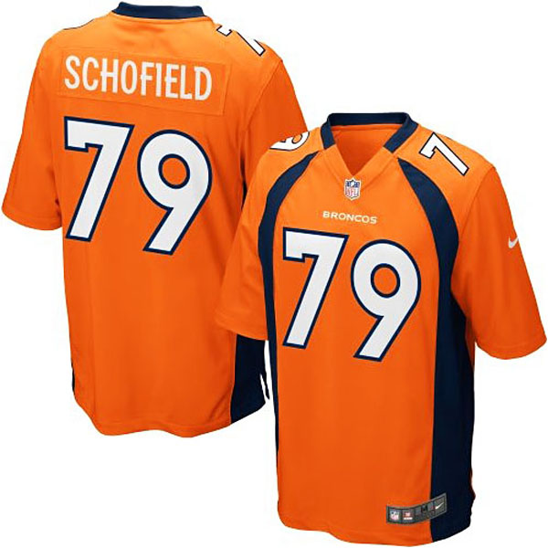 Nike Youth Denver Broncos #79 Michael Schofield Team Color Game Jersey