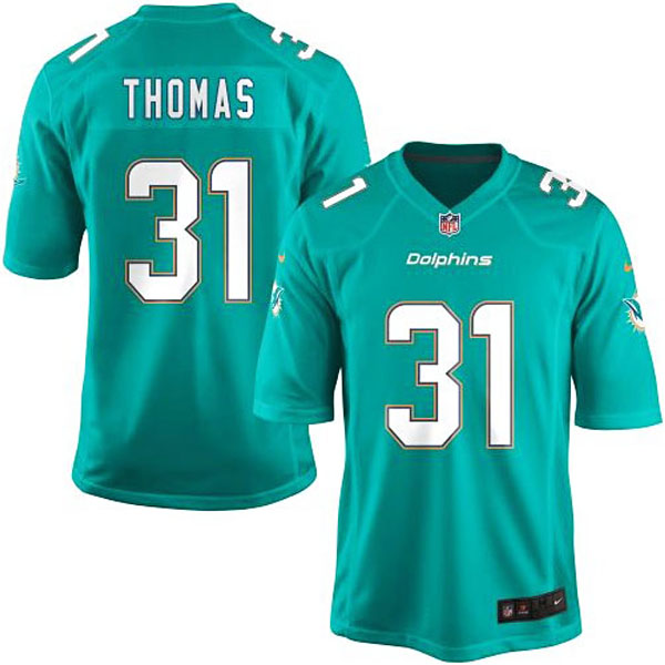 Nike Youth Miami Dolphins #31 Michael Thomas Team Color Game Jersey