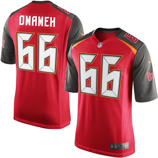 Youth Nike Patrick Omameh Red Tampa Bay Game Jersey