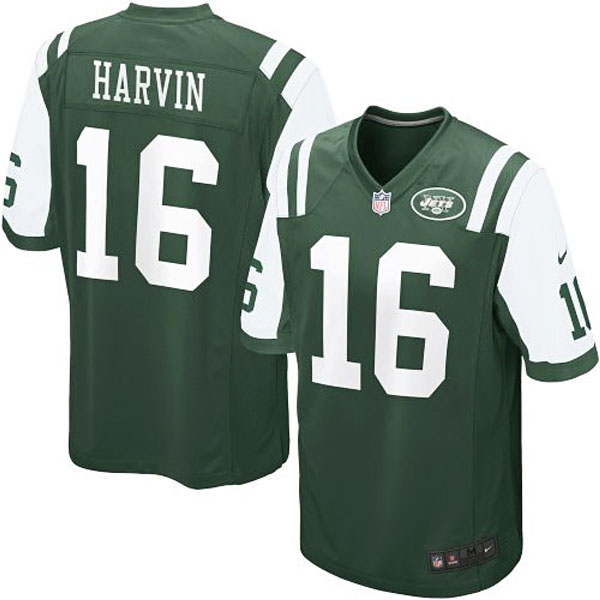 Nike Youth New York Jets #16 Percy Harvin Team Color Game Jersey