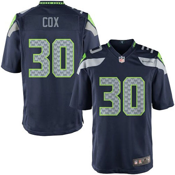 Nike Youth Seattle Seahawks #30 Perrish Cox Team Color Game Jersey