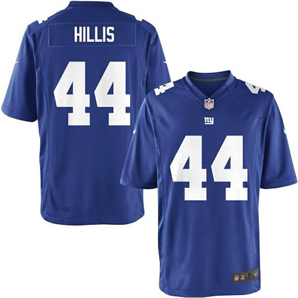 Nike Youth New York Giants #44 Peyton Hillis Team Color Game Jersey