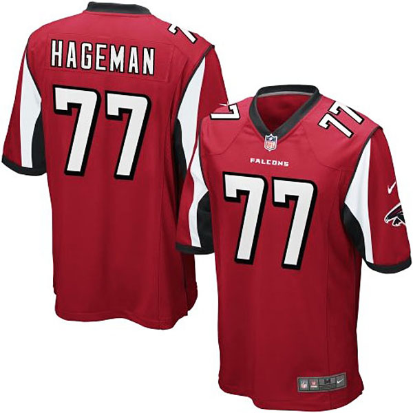 Nike Youth Atlanta Falcons #77 Ra'Shede Hageman Team Color Game Jersey