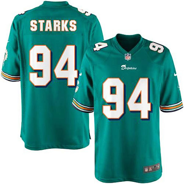 Nike Youth Miami Dolphins #94 Randy Starks Team Color Game Jersey