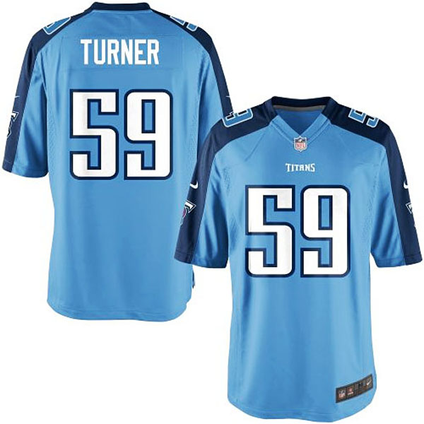 Nike Youth Tennessee Titans #59 Rob Turner Team Color Game Jersey