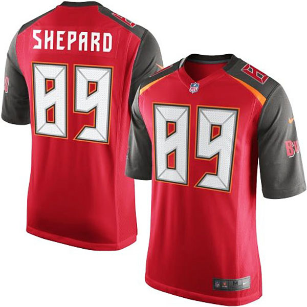 Youth Nike Russell Shepard Red Tampa Bay Game Jersey