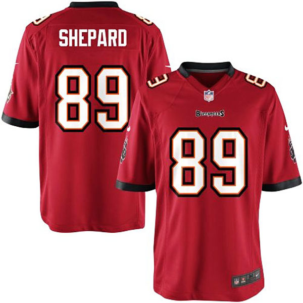 Nike Youth Tampa Bay Buccaneers #89 Russell Shepard Team Color Game Jersey