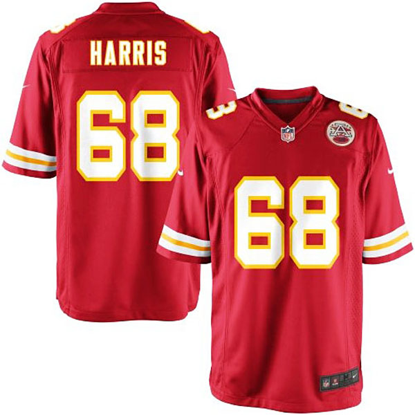 Nike Youth Kansas City Chiefs #68 Ryan Harris Team Color Game Jersey