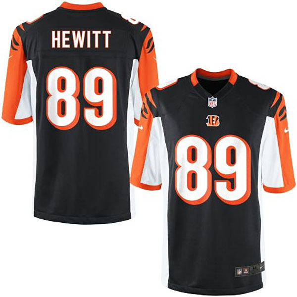 Nike Youth Cincinnati Bengals #89 Ryan Hewitt Team Color Game Jersey