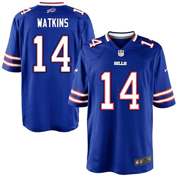 Youth Buffalo Bills #14 Sammy Watkins Nike Royal Blue Team Color Game Jersey