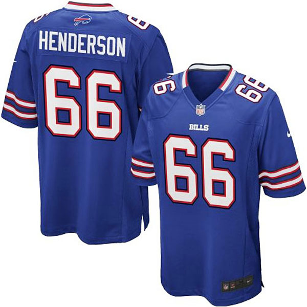 Nike Youth Buffalo Bills #66 Seantrel Henderson Team Color Game Jersey