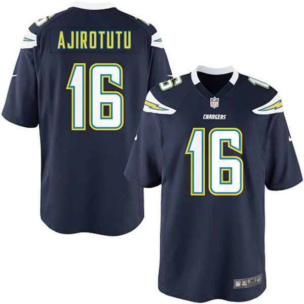 Nike Youth San Diego Chargers #16 Seyi Ajirotutu Team Color Game Jersey