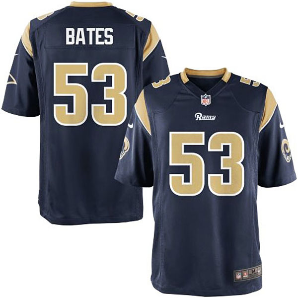 Nike Youth St. Louis Rams Daren Bates Team Color Game Jersey