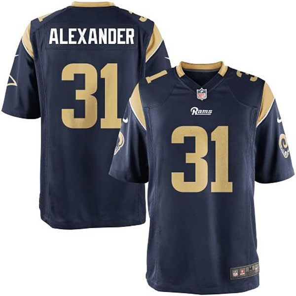 Nike Youth St. Louis Rams Maurice Alexander Team Color Game Jersey