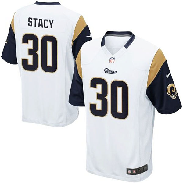 Youth St. Louis Rams Zac Stacy Nike White Game Jersey