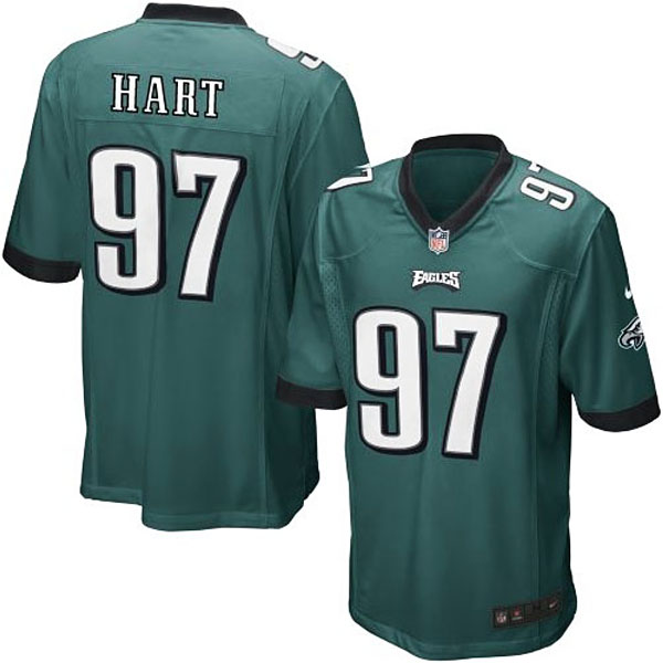 Nike Youth Philadelphia Eagles #97 Taylor Hart Team Color Game Jersey