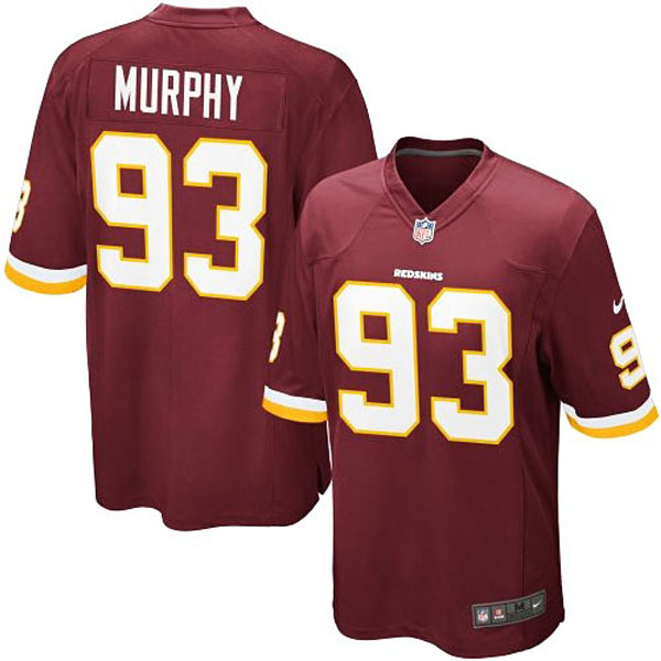 Nike Youth Washington Redskins #93 Trent Murphy Team Color Game Jersey