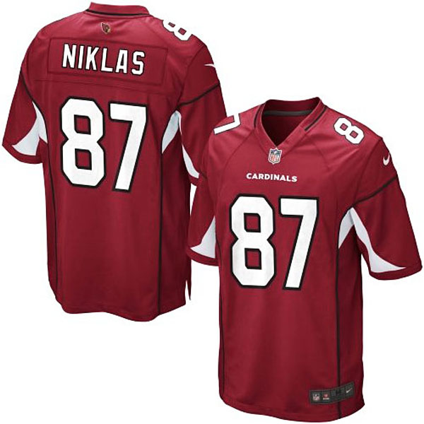 Nike Youth Arizona Cardinals #87 Troy Niklas Team Color Game Jersey