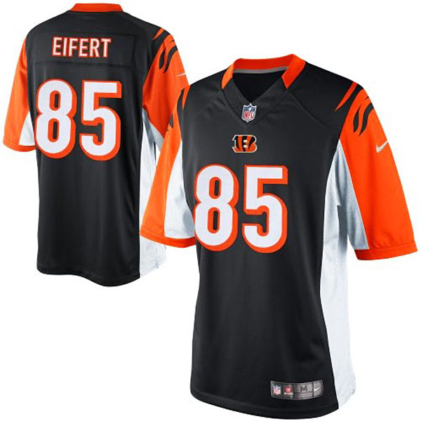 Youth Cincinnati Bengals #85 Tyler Eifert Nike Black Limited Jersey