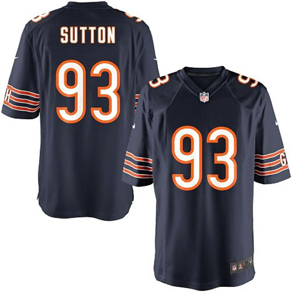 Nike Youth Chicago Bears #93 Will Sutton Team Color Game Jersey