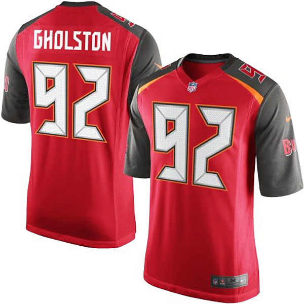 Youth Nike William Gholston Red Tampa Bay Game Jersey