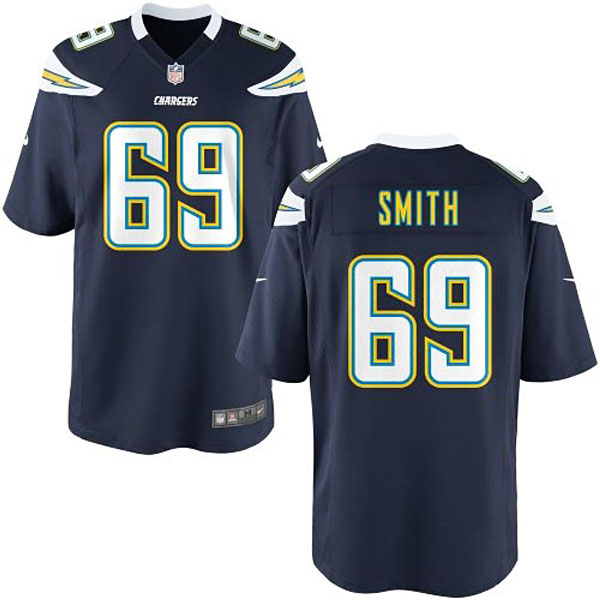 Nike Youth San Diego Chargers #69 Willie Smith Team Color Game Jersey