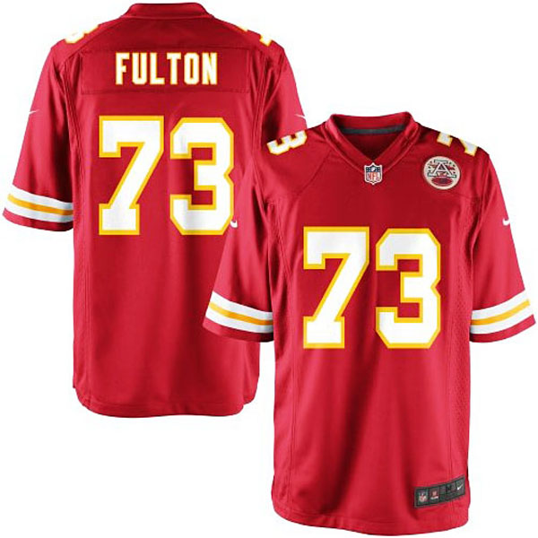 Nike Youth Kansas City Chiefs #73 Zach Fulton Team Color Game Jersey