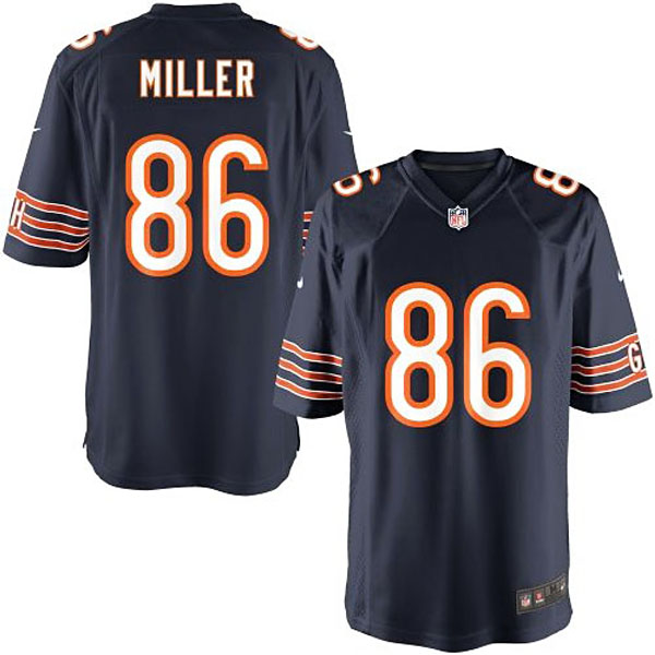 Nike Youth Chicago Bears #86 Zach Miller Team Color Game Jersey