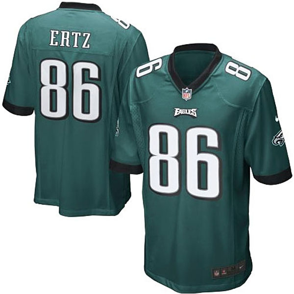 Mens Philadelphia Eagles #86 Zach Ertz Nike Game Jersey