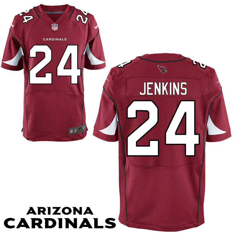 Arizona Cardinals #24 Mike Jenkins Cardinal Elite Jersey