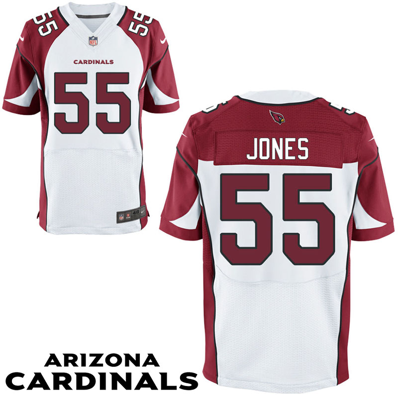 Arizona Cardinals #55 Chandler Jones White Elite Jersey