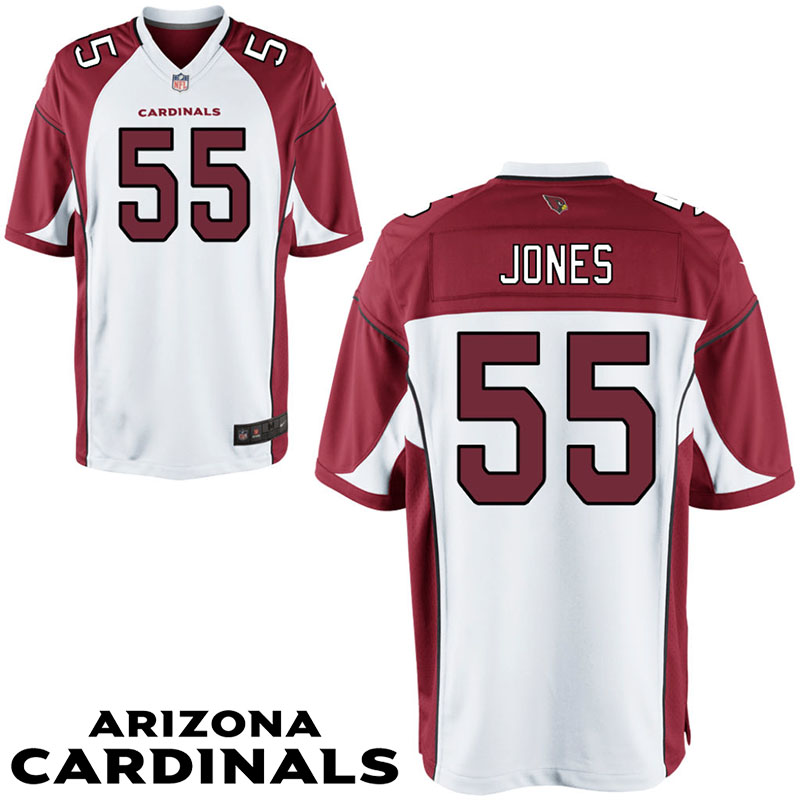 Arizona Cardinals #55 Chandler Jones White Game Jersey