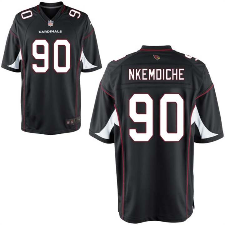 Arizona Cardinals #90 Robert Nkemdiche Black Game Jersey