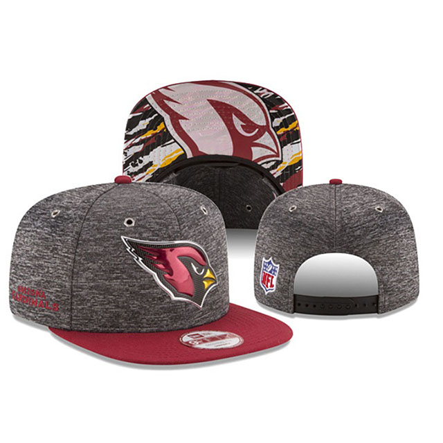 Arizona Cardinals Burgundy Gray New Era Hat