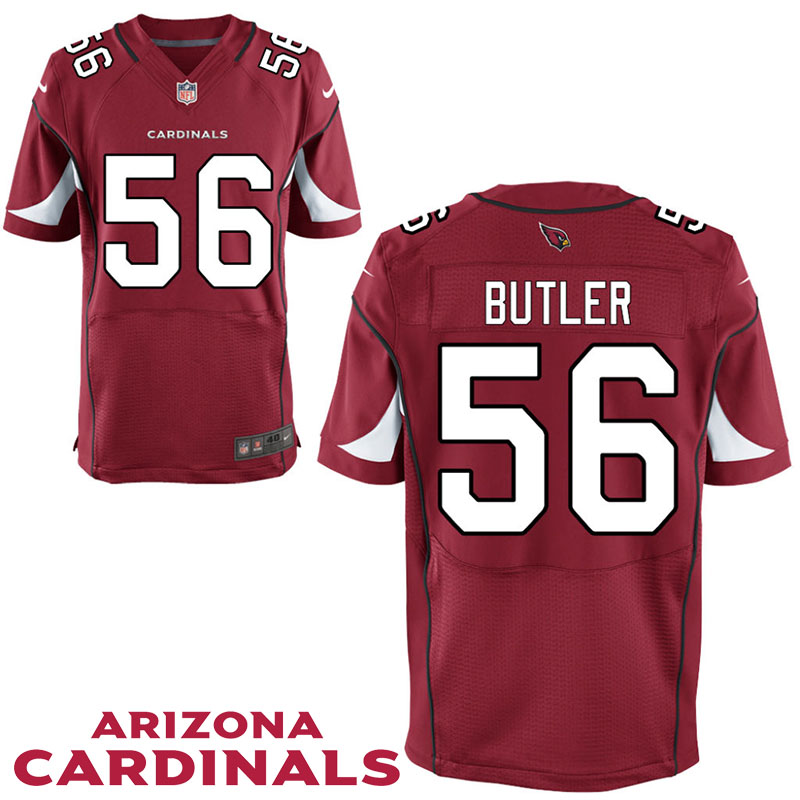 Arizona Cardinals #56 Donald Butler Cardinal Alternate Elite Jersey