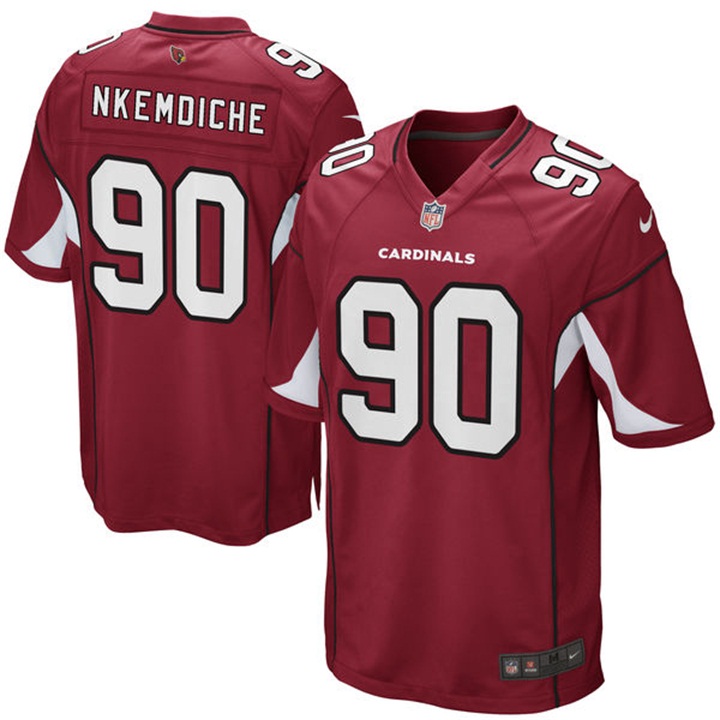 Arizona Cardinals #90 Robert Nkemdiche Cardinal 2016 Draft Pick Game Jersey