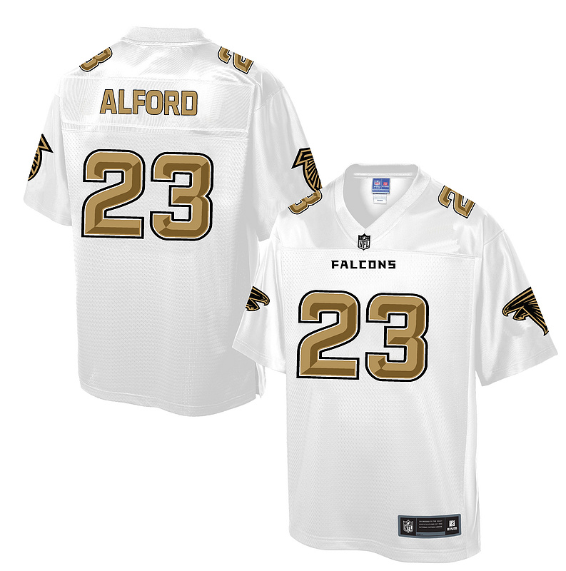 Atlanta Falcons #23 Robert Alford White Pro Line Fashion Jersey