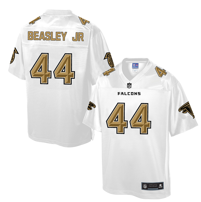 Atlanta Falcons #44 Vic Beasley Jr White Pro Line Fashion Jersey