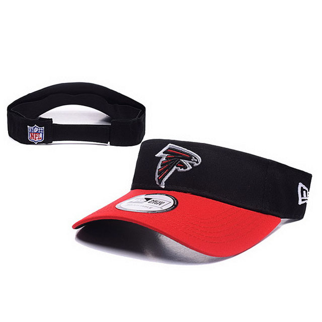 Atlanta Falcons New Era Red Block Adjustable Visor