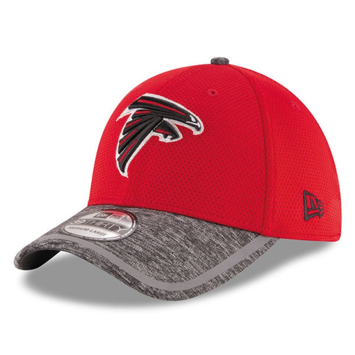 Atlanta Falcons Red New Era 2016 On Field Training Camp Flex Hat