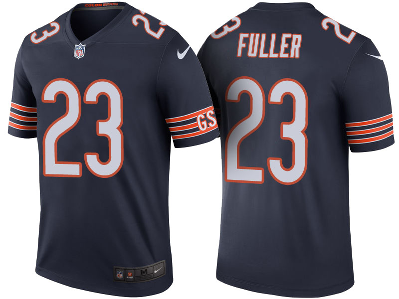 Chicago Bears #23 Kyle Fuller Navy Color Rush Legend Jersey