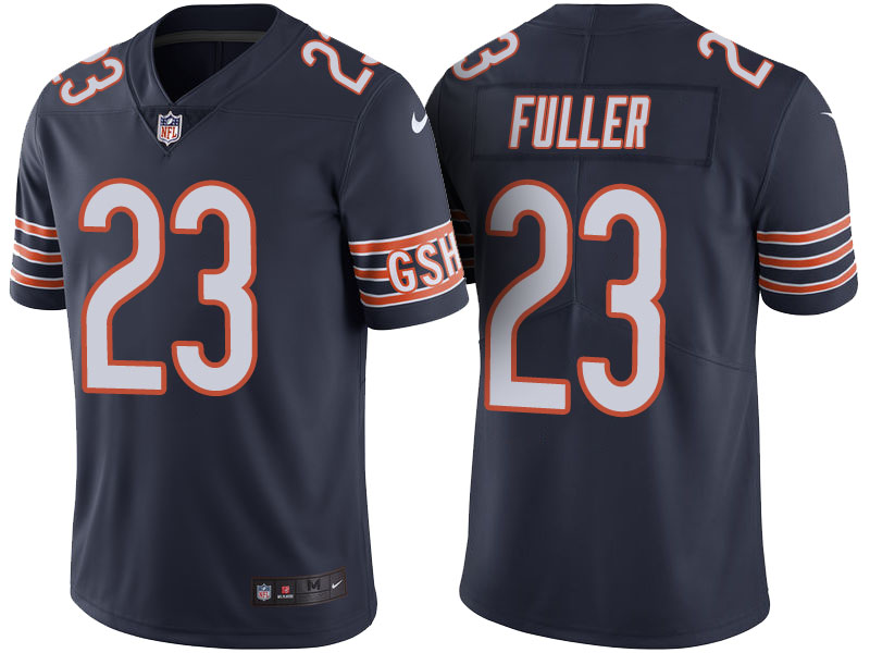 Chicago Bears #23 Kyle Fuller Navy Color Rush Limited Jersey