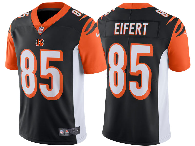 2017 Cincinnati Bengals #85 Tyler Eifert Black Vapor Untouchable Limited Jersey