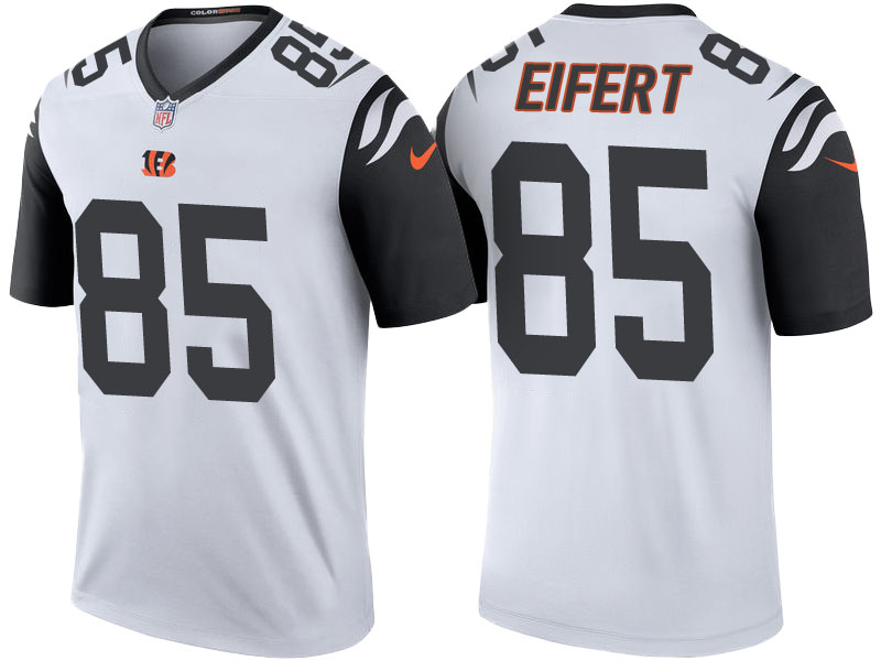 Cincinnati Bengals #85 Tyler Eifert White Color Rush Legend Jersey